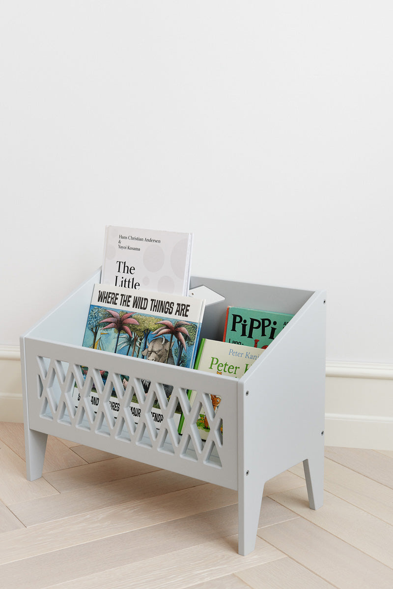 Cam Cam Copenhagen Book Bench Harlequin, white 