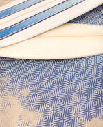 Dash & Albert Indoor/Outdoor Teppich Diamond Denim/White
