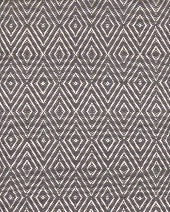 Dash &amp; Albert Indoor/Outdoor Rug Diamond Graphite/Ivory