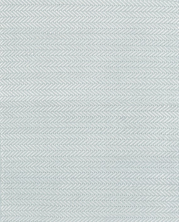 Dash &amp; Albert Indoor/Outdoor Rug Herringbone Light Blue/Ivory