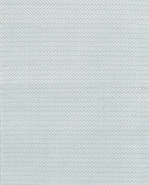 Dash & Albert Indoor/Outdoor Teppich Herringbone Light Blue/Ivory