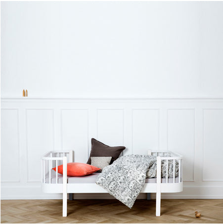 Oliver Furniture Wood Original lit junior, 90 x 160 cm, blanc