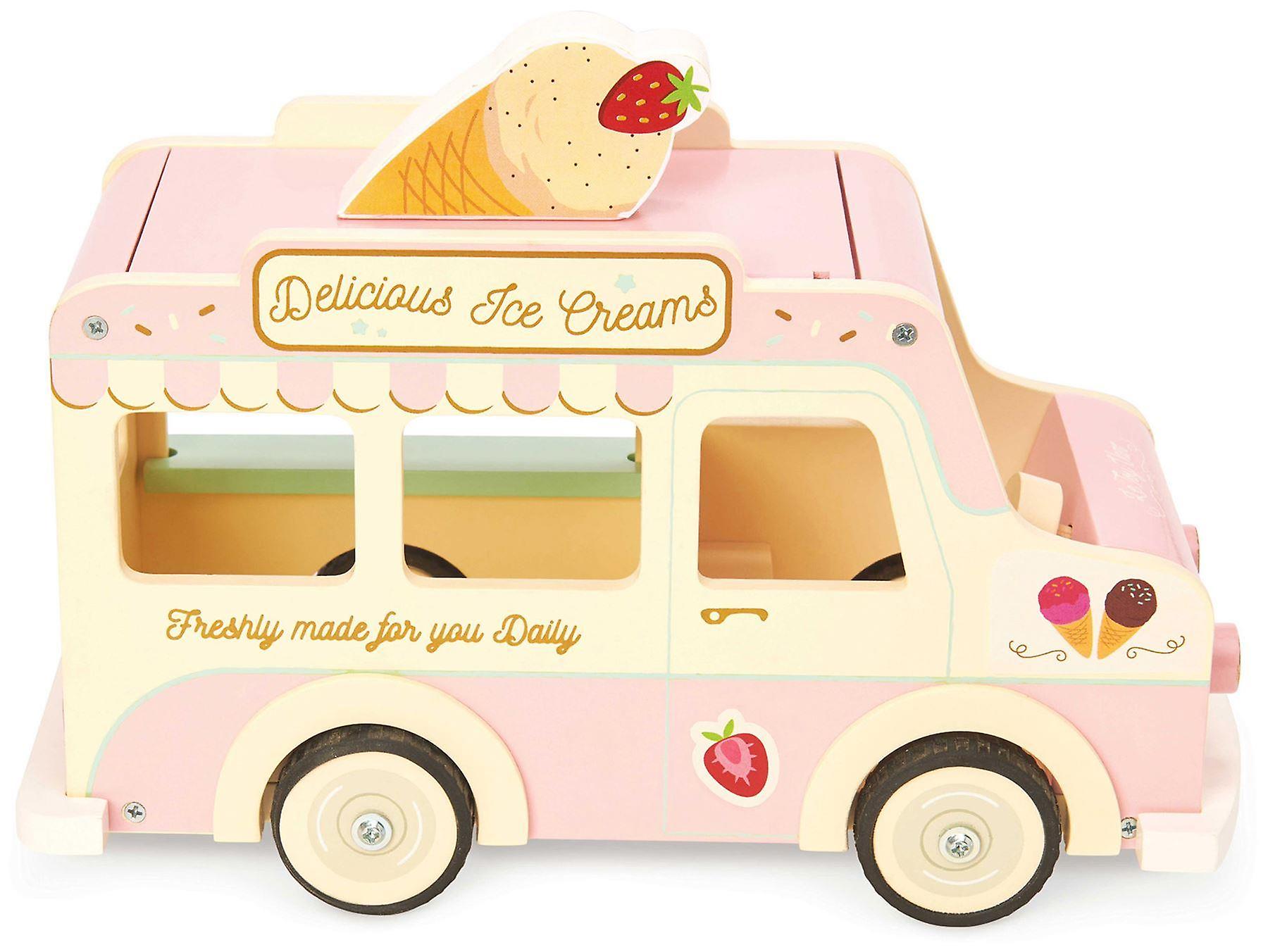 Le Toy Van ice cream truck, suitable for mice and little rabbits