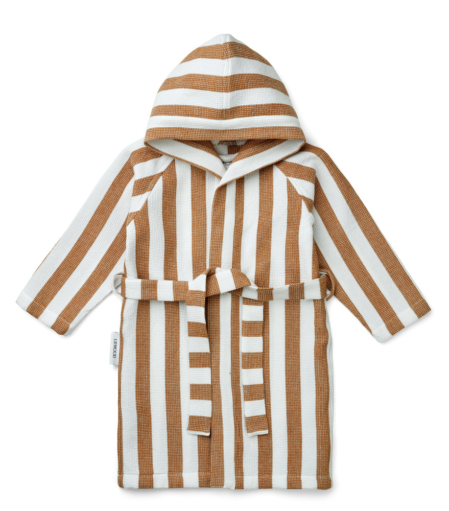 Liewood-Gray-Bathrobe-golden-Caramel