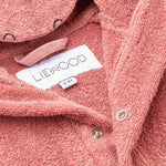 Liewood Lily Bademantel Hippo Raspberry