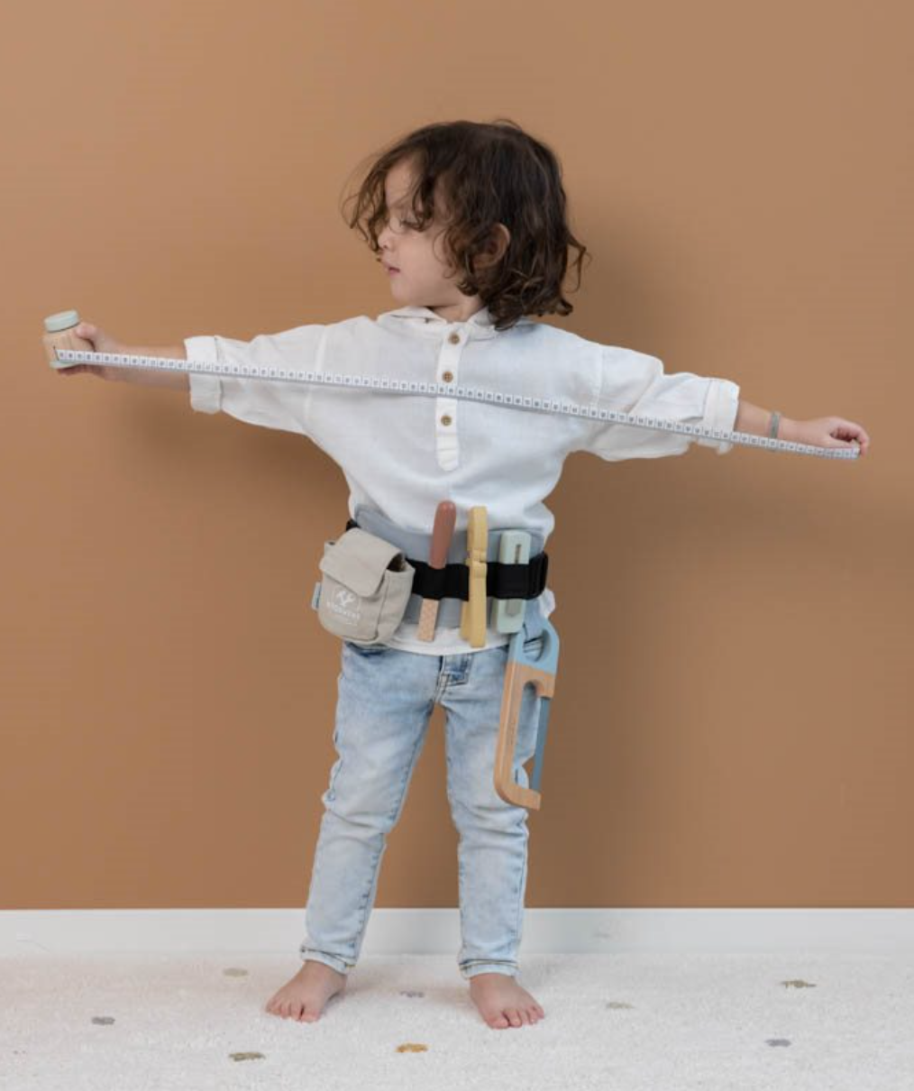 Little Dutch tool belt and wooden tools