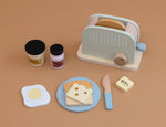 Little Dutch Holztoaster mit Zubehör, 10-teilig