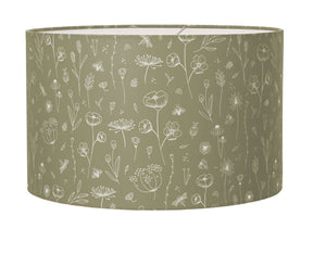 Little Dutch-Hängelampe-Wild-flowers-Olive