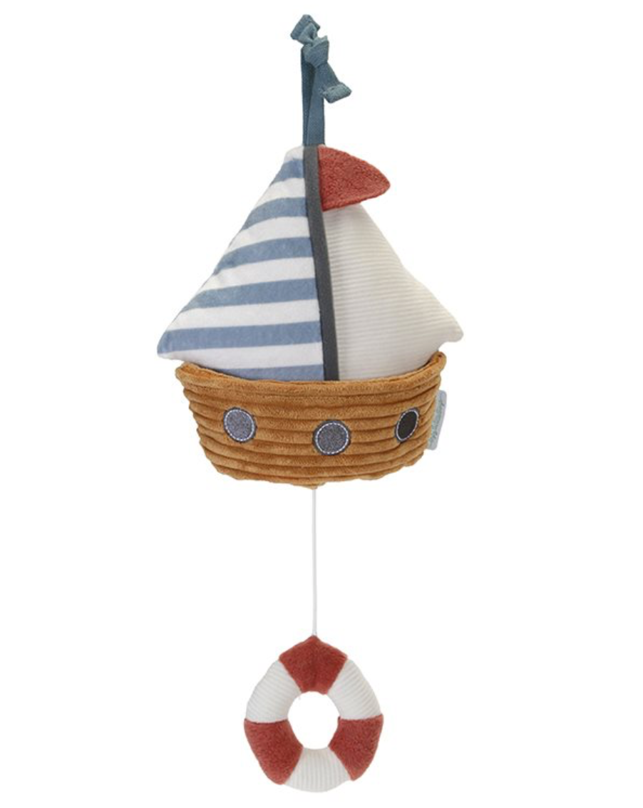 Little Dutch-Musikspieluhr-Boot-Sailors-Bay