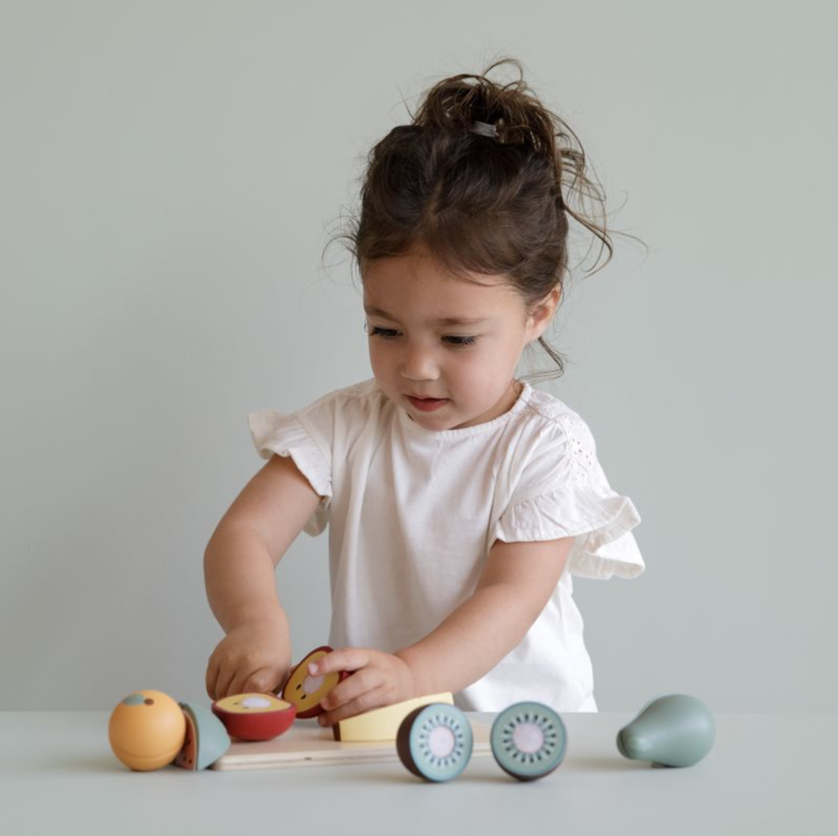 Little Dutch Holz Früchte Obst zum Schneiden