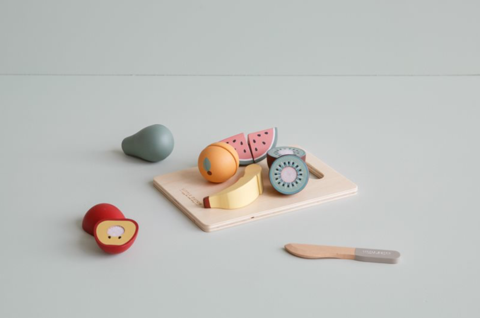 Little Dutch Holz Früchte Obst zum Schneiden