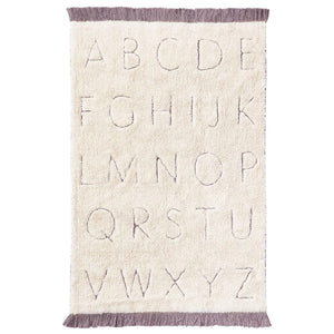 Lorena Canals washable rug Cycled ABC, three sizes