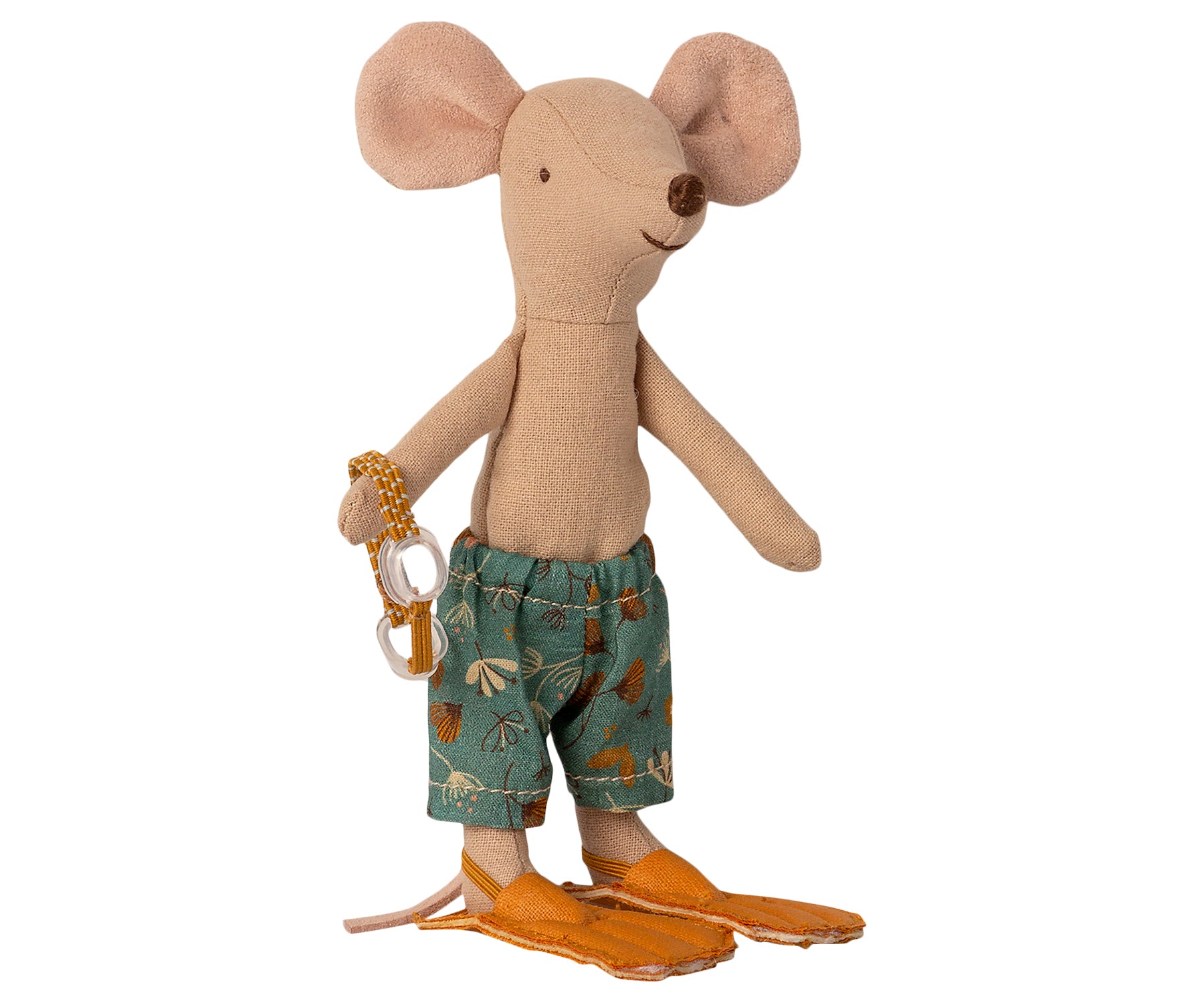 Maileg Strand Maus grosser Bruder in Cabin de Plage