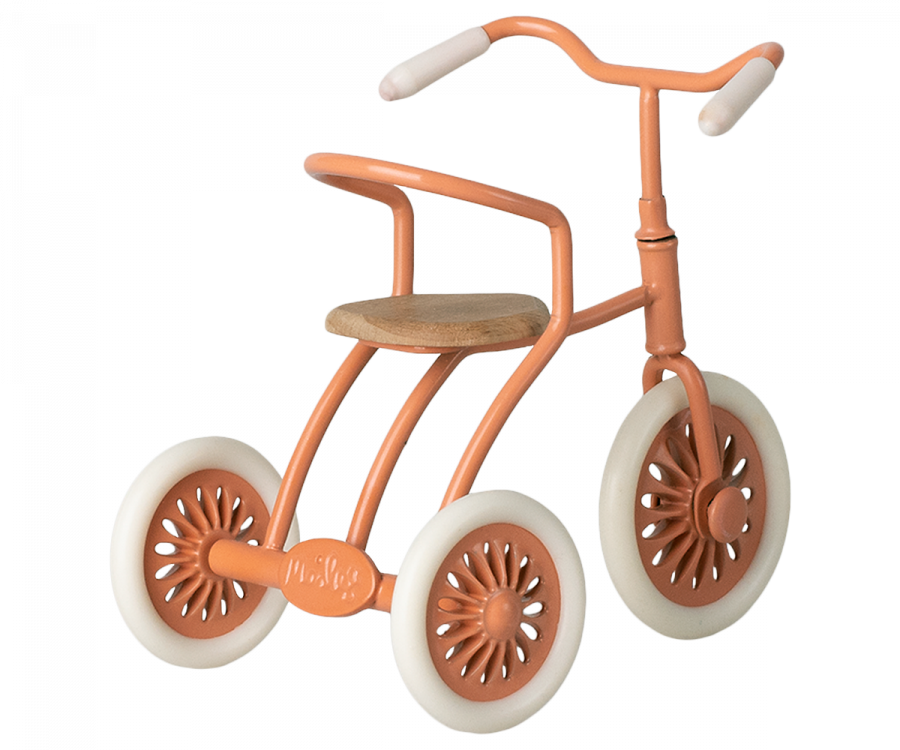 Maileg-Dreirad-Tricycle-Koral-Maus-