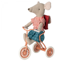 Maileg-Dreirad-Tricycle-Koral-Maus-