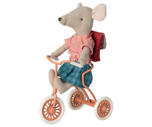Maileg-Dreirad-Tricycle-Koral-Maus-