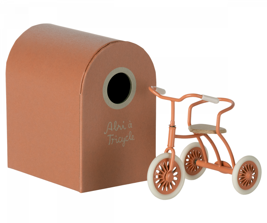Maileg-Dreirad-Tricycle-Koral-Maus-