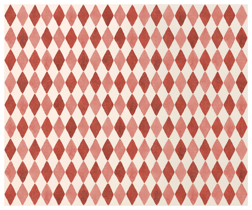 Maileg-Geschenkpapier-rot-kariert-Raute
