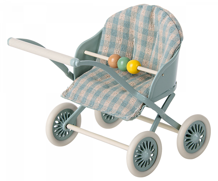 Maileg-Kinderwagen-Babymaus-Minze-11-3107-00