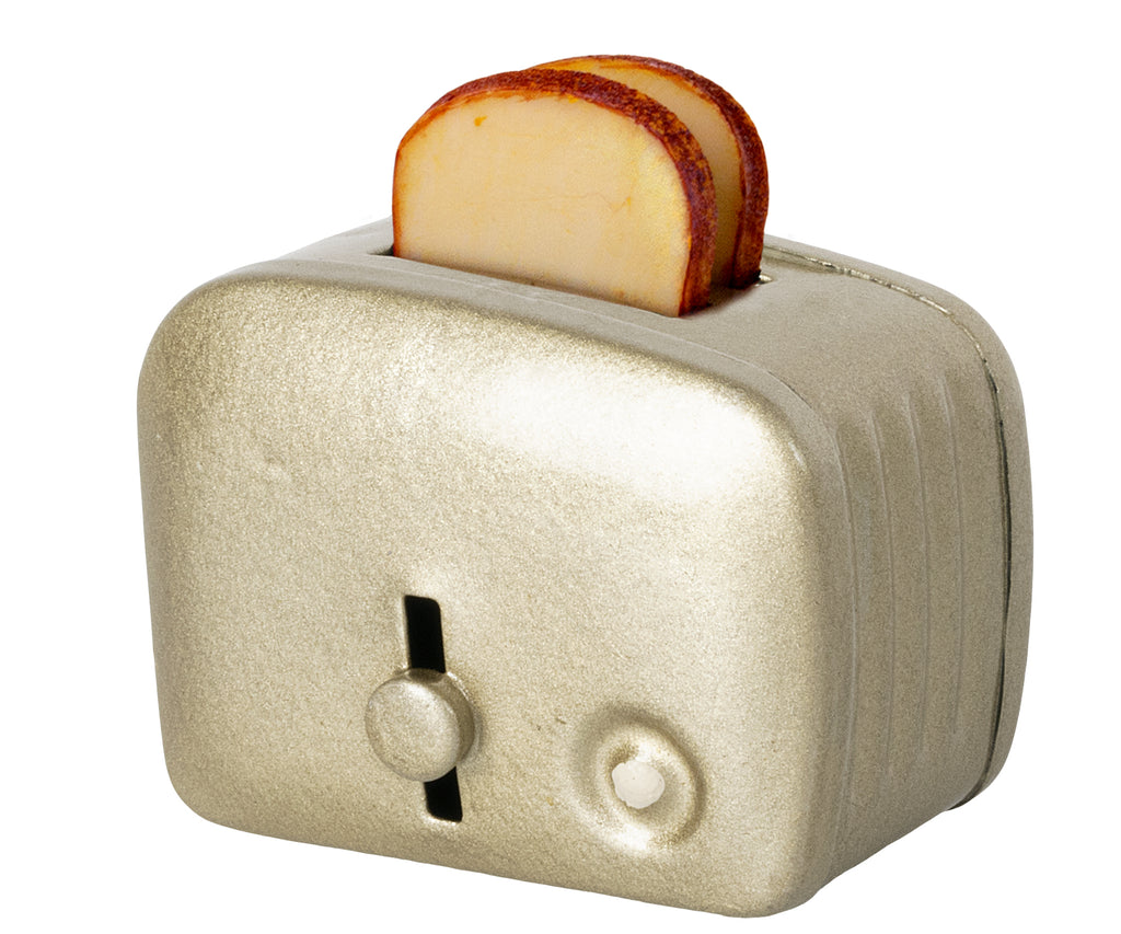 Maileg-Miniatur-Toaster-Silber