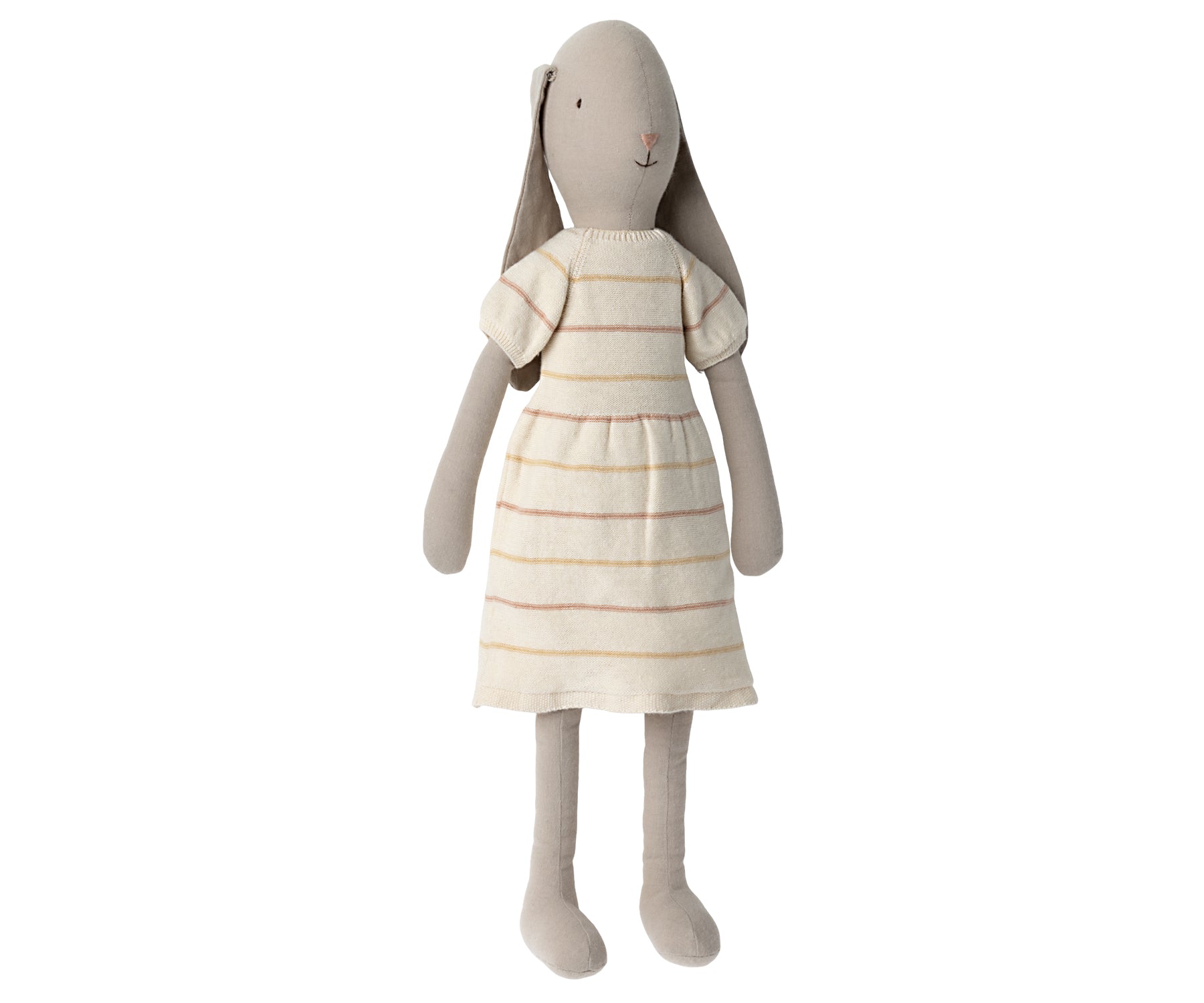 Maileg knitted dress bunny size 4, striped