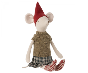 Maileg-Weihnachtskleidung-Medium-Maus-Mädchen