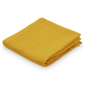 Cam Cam Copenhagen Muslin Cloth, GOTS Mustard, Mulltuch