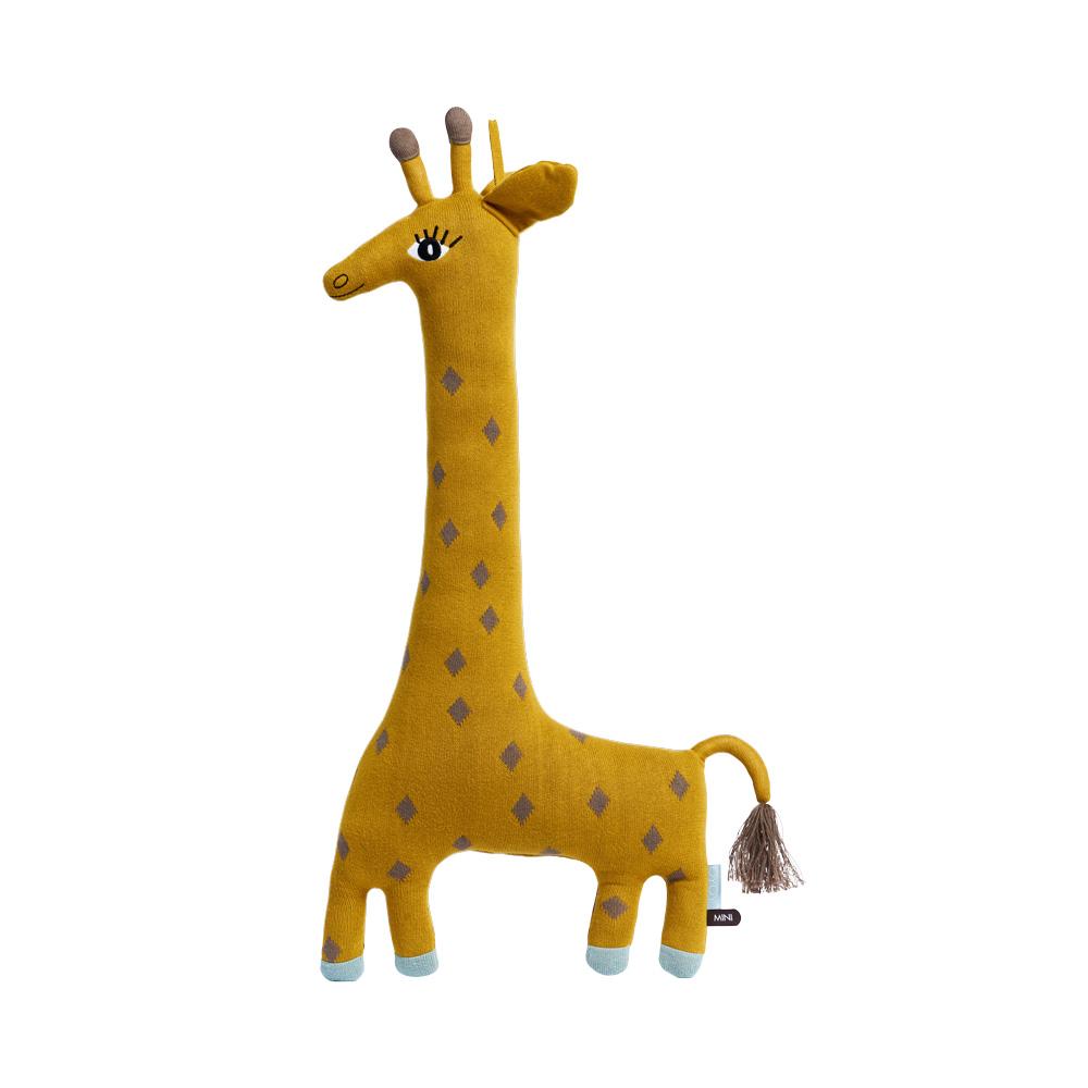 OyOy Kissen Giraffe Noah, senfgelb