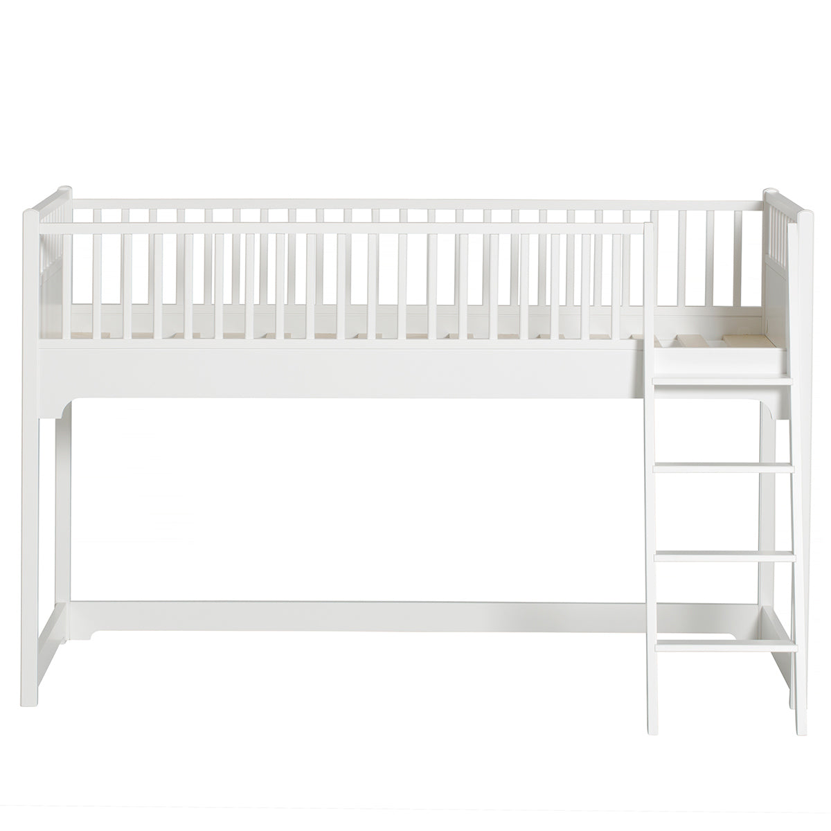 Oliver Furniture Seaside Classic mid-height loft bed, 90 x 200 cm