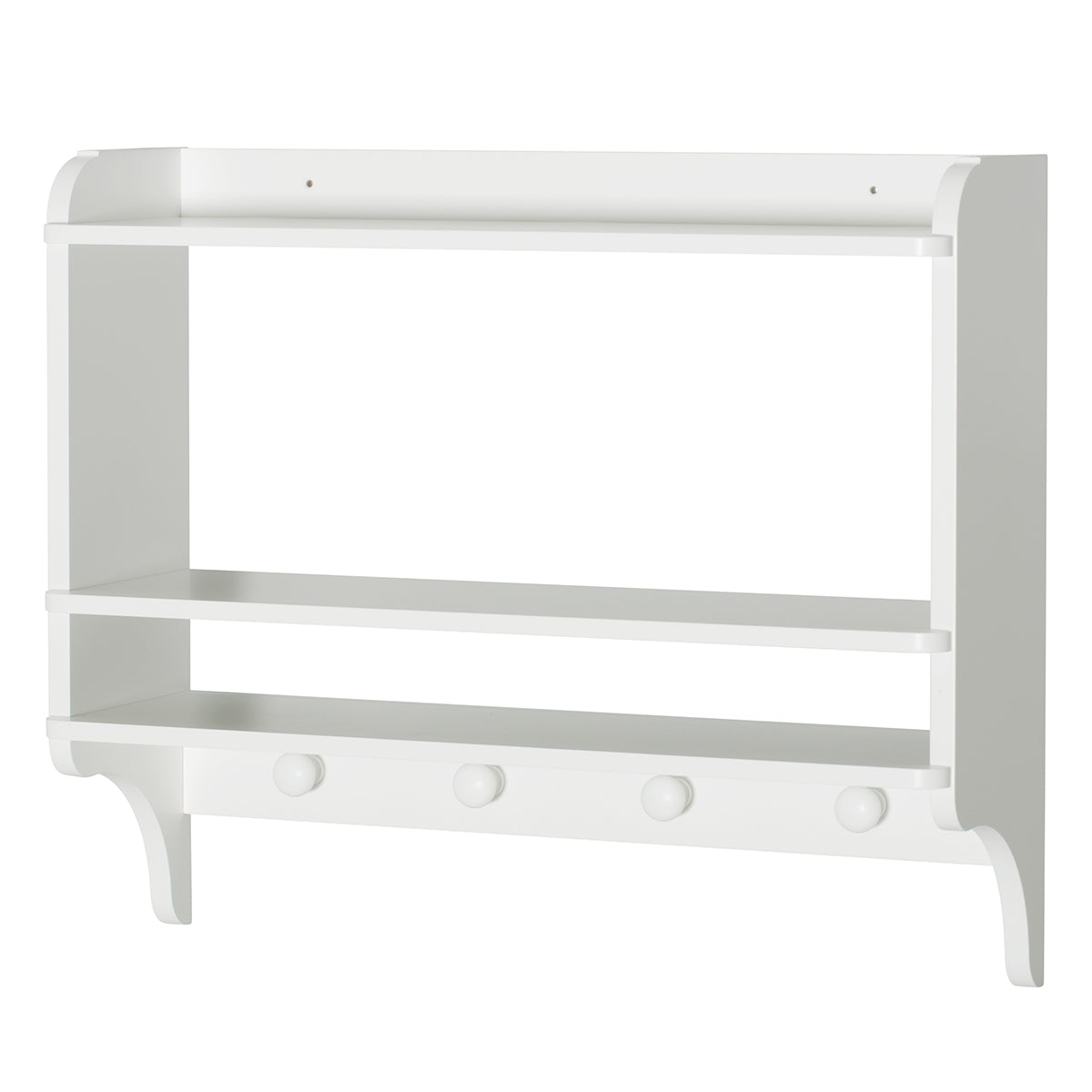 Oliver Furniture Bücherregal mit Haken, weiss