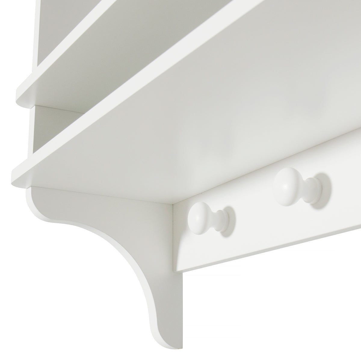 Oliver Furniture Bücherregal mit Haken, weiss