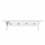 Oliver Furniture Wandregal mit Haken, weiss