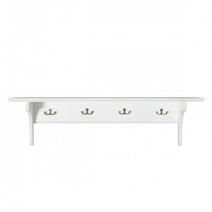 Oliver Furniture Wandregal mit Haken, weiss