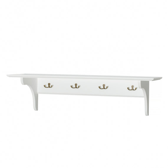 Oliver Furniture Wandregal mit Haken, weiss