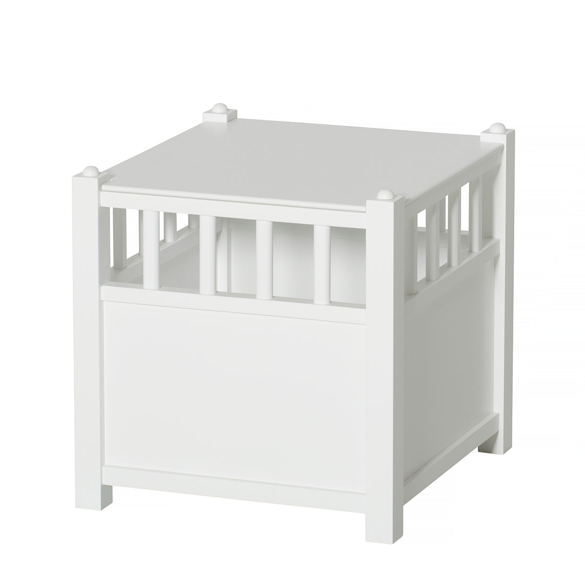 Oliver Furniture toy cube, white