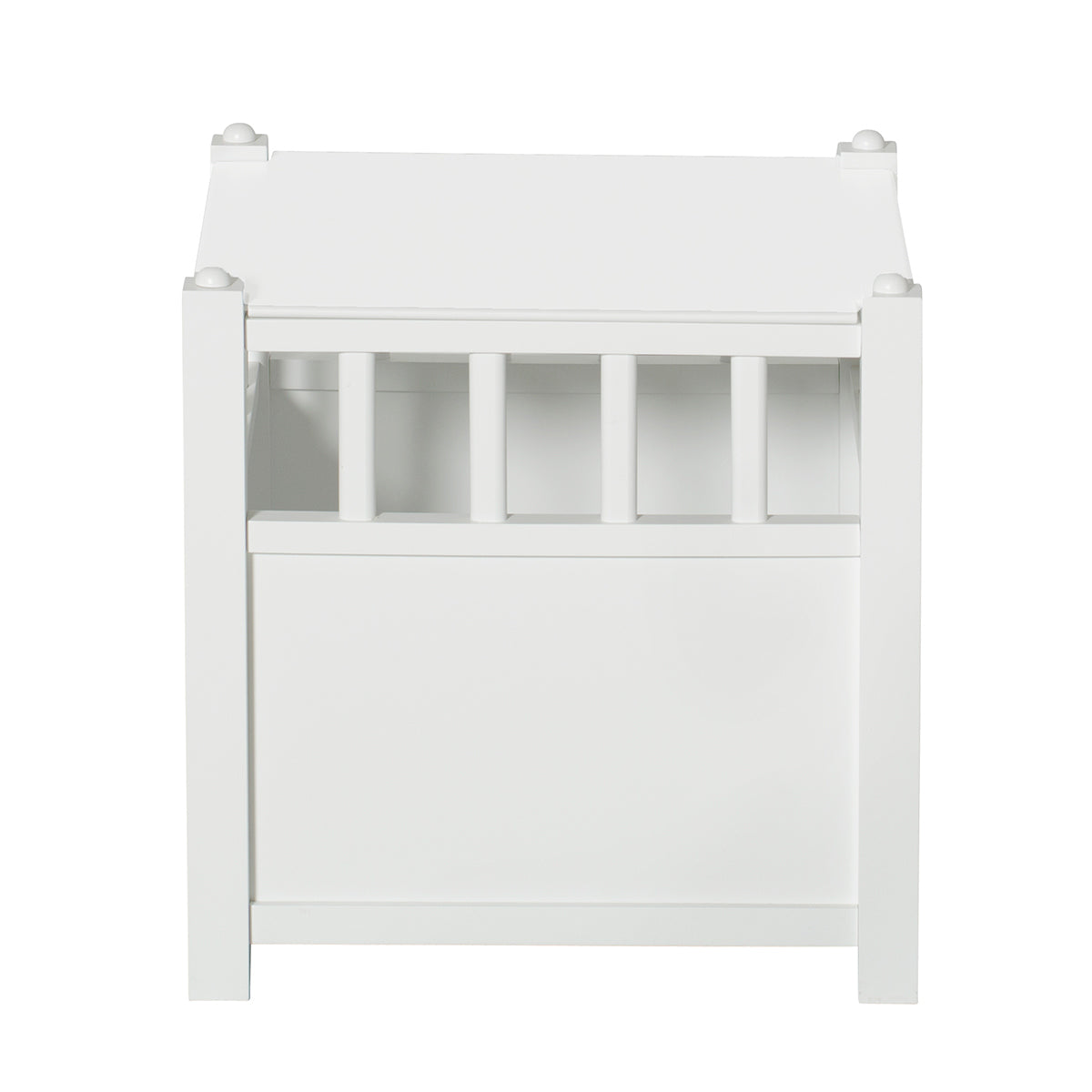 Oliver Furniture toy cube, white