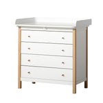 Oliver Furniture changing table Wood Collection, white/oak