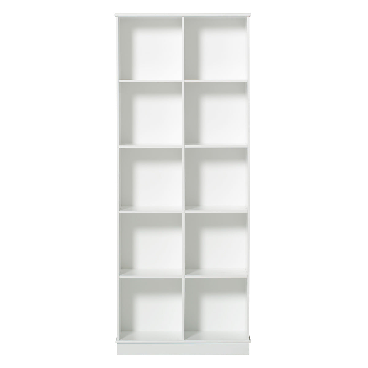 Oliver Furniture Wood Regal 2 x 5 vertikal, mit Sockel