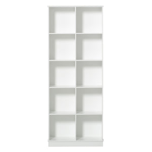 Oliver Furniture Wood shelf 2 x 5 vertical, with base