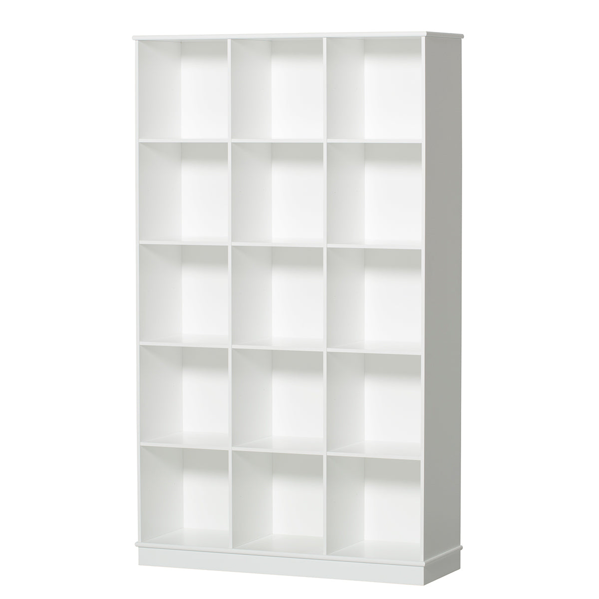 Oliver Furniture Étagère en bois 3 x 5 verticale, avec base