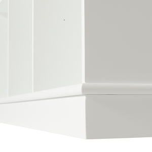 Oliver Furniture Wood shelf 2 x 5 vertical, with base