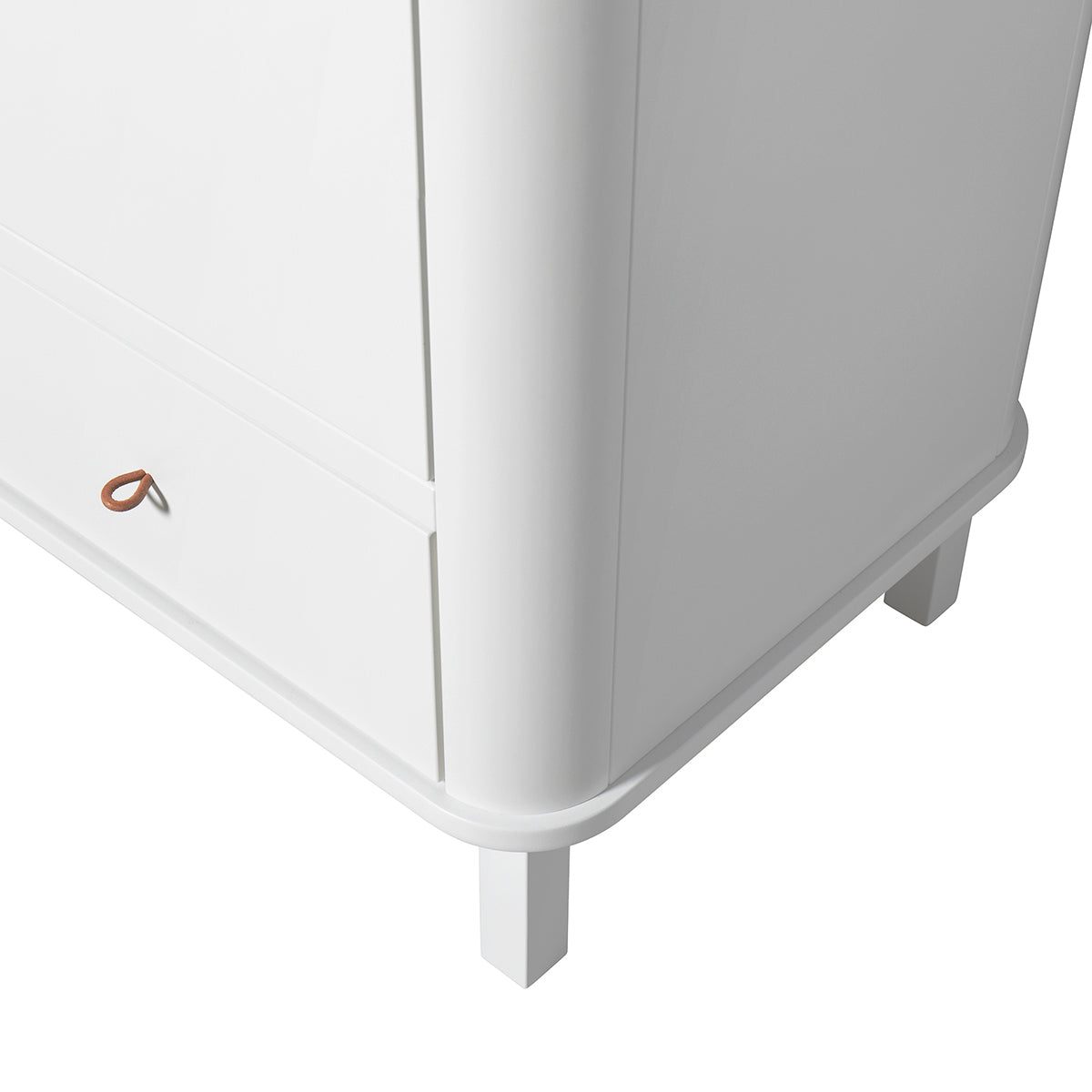 Oliver Furniture Wood Collection wardrobe, 3 doors, white