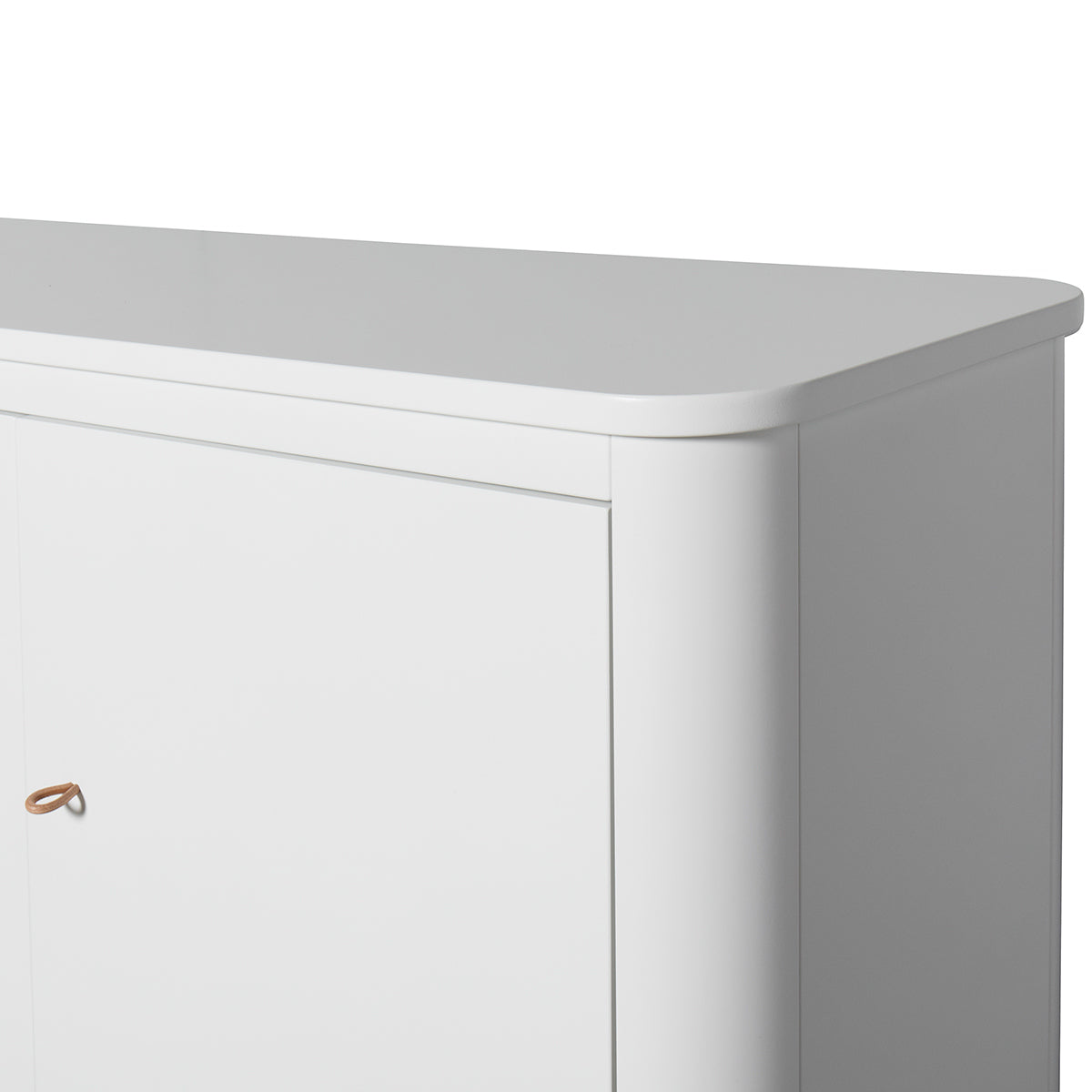 Oliver Furniture Multischrank Wood Collection, 3-türig, weiss