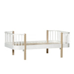Oliver Furniture Wood Original junior bed, 90 x 160cm, white/oak