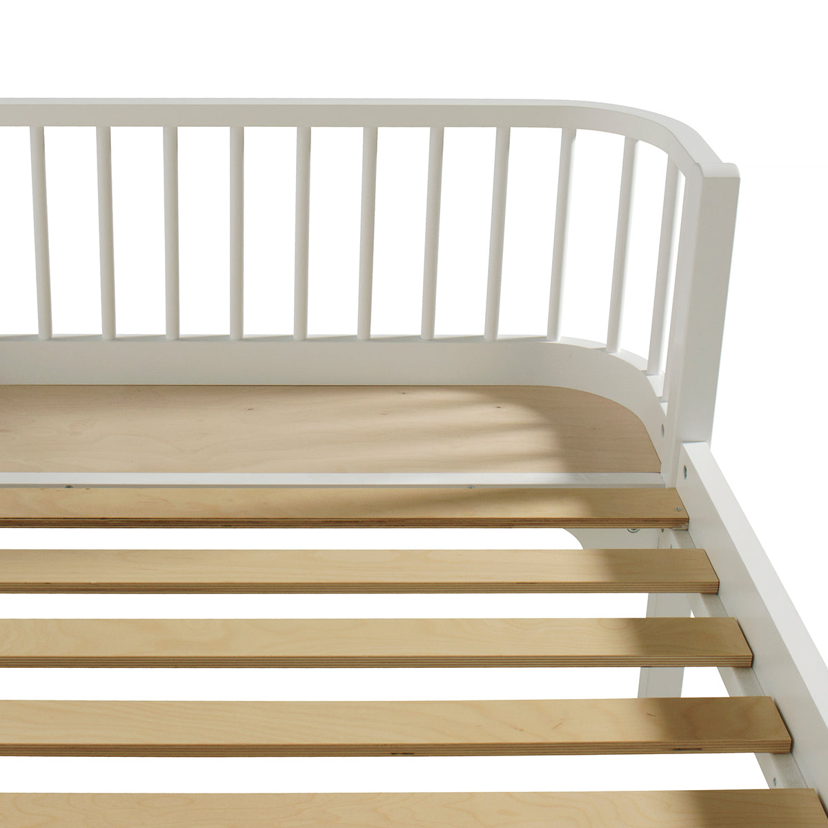 Oliver Furniture Wood Original Einzelbett, 90 x 200cm, weiss