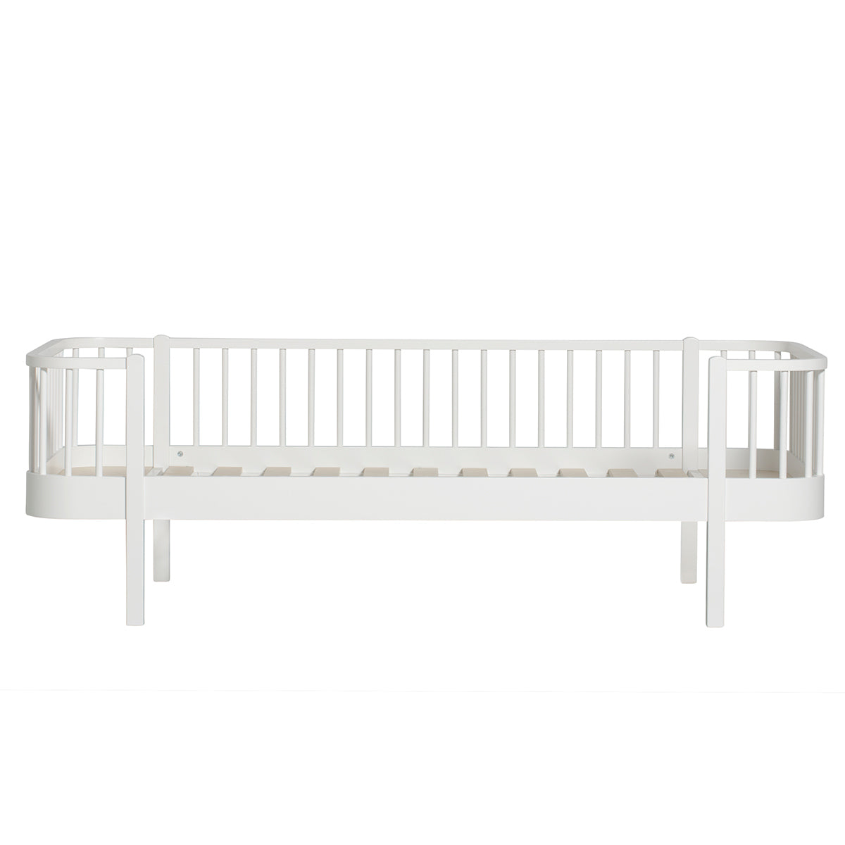 Oliver Furniture Wood Original sofa bed, 90 x 200cm, white