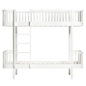 Oliver Furniture Wood Original Etagenbett, 90 x 200 cm, weiss