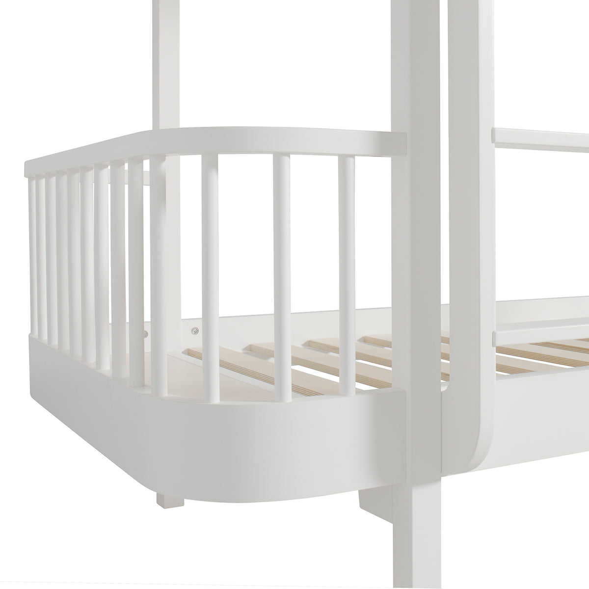 Oliver Furniture Wood Original Lit superposé, 90 x 200 cm, blanc