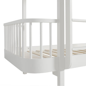 Oliver Furniture Wood Original Etagenbett, 90 x 200 cm, weiss