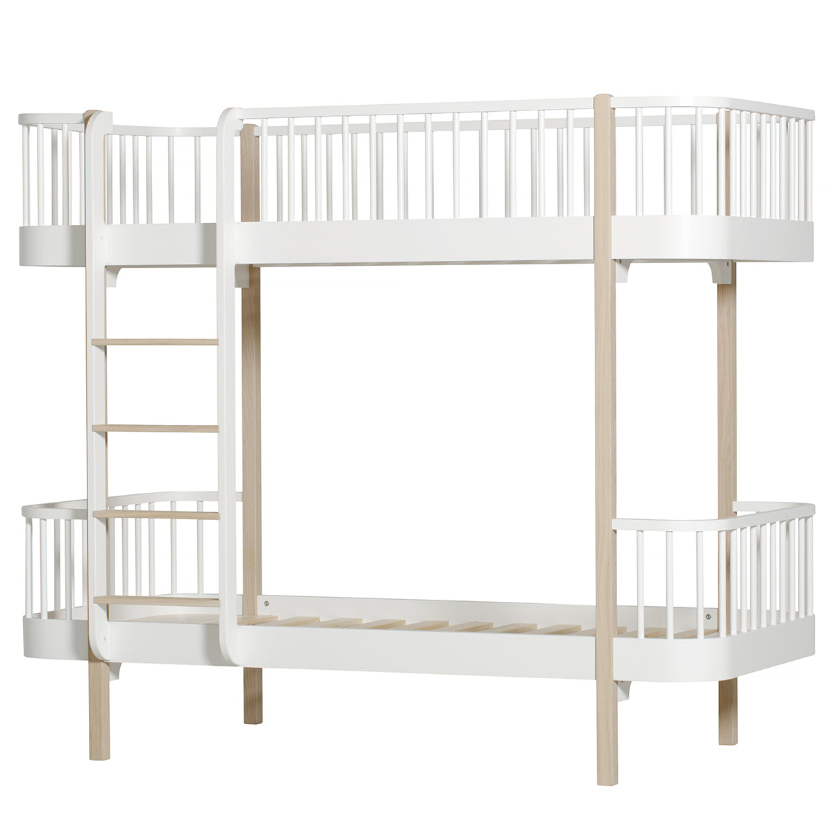 Oliver Furniture Wood Original bunk bed, 90 x 200 cm, white/oak